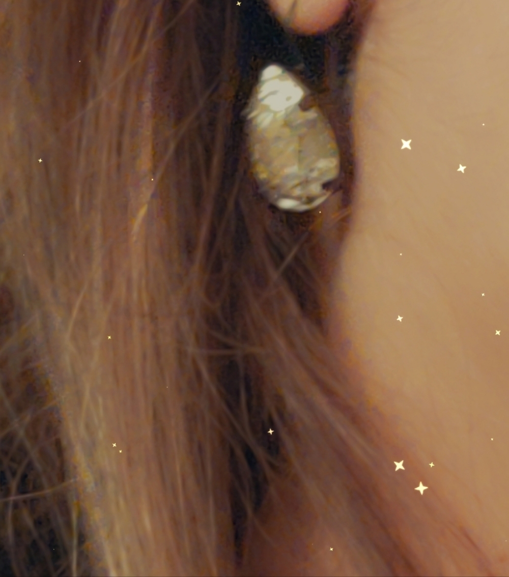 Art Deco Style Patina Earrings - Picture 11 of 14